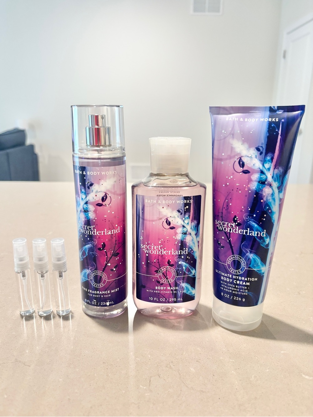 Bath & Body Works Secret Wonderland Set + 3 FREE Mystery Samples
